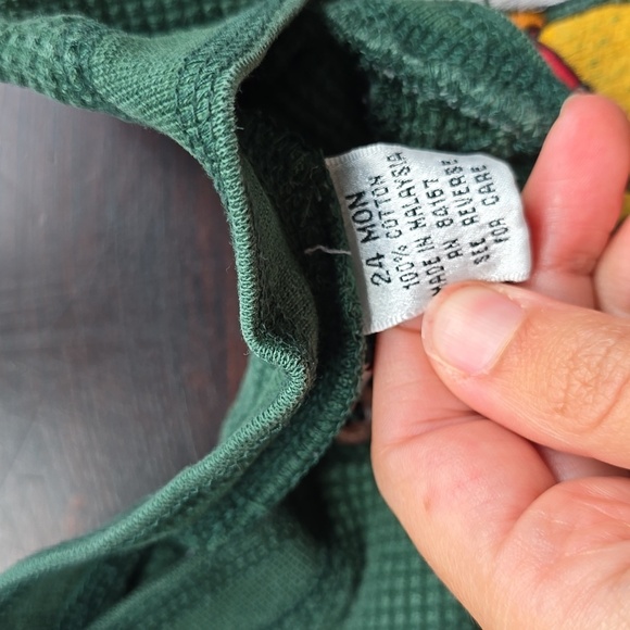 Mickey INC kids Winnie the Pooh green long sleeve baby - Picture 4 of 5